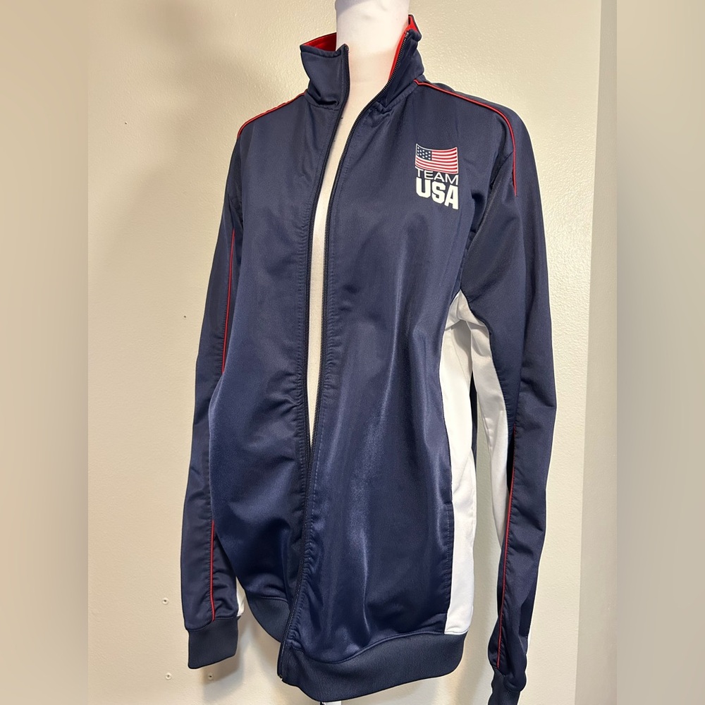 Team USA Jacket Navy and Red Jacket